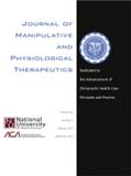 JOURNAL OF MANIPULATIVE AND PHYSIOLOGICAL THERAPEUTICS《按摩与生理学疗法杂志》