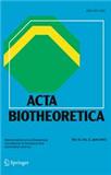 Acta Biotheoretica《生物学理论学报》