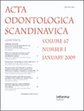 Acta Odontologica Scandinavica《斯堪的纳维亚牙科学报》