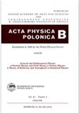 Acta Physica Polonica B《波兰物理学报B》