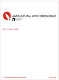 Agricultural and Food Science《农业与食品科学》