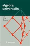 Algebra universalis《泛代数杂志》