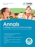 Annals of Allergy, Asthma & Immunology（或：ANNALS OF ALLERGY ASTHMA & IMMUNOLOGY）《过敏、哮喘和免疫学年鉴》