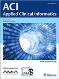 APPLIED CLINICAL INFORMATICS《实用临床信息学》