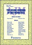 Asian Journal of Mathematics《亚洲数学杂志》