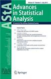 ASTA-ADVANCES IN STATISTICAL ANALYSIS《统计分析进展》