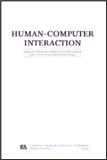 Human-Computer Interaction《人机交互》