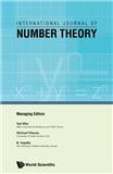 International Journal of Number Theory《国际数论杂志》