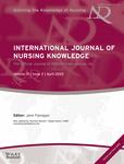 INTERNATIONAL JOURNAL OF NURSING KNOWLEDGE《国际护理知识期刊》