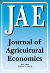 Journal of Agricultural Economics《农业经济杂志》
