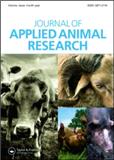 JOURNAL OF APPLIED ANIMAL RESEARCH《应用动物研究杂志》