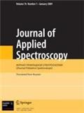 JOURNAL OF APPLIED SPECTROSCOPY《应用光谱学杂志》