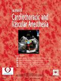 JOURNAL OF CARDIOTHORACIC AND VASCULAR ANESTHESIA《心胸血管麻醉杂志》