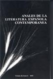 Anales de la literatura española contemporánea（或：ANALES DE LA LITERATURA ESPANOLA CONTEMPORANEA）《当代西班牙文学编年史》