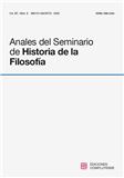Anales del Seminario de Historia de la Filosofia《哲学史研究会论文集》
