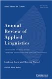 Annual Review of Applied Linguistics《应用语言学年刊》
