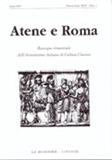 ATENE E ROMA-NUOVA SERIE SECONDA《雅典与罗马：第二系列》