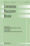 Continental Philosophy Review《大陆哲学评论》
