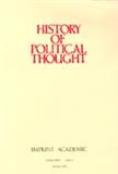 HISTORY OF POLITICAL THOUGHT《政治思想史》