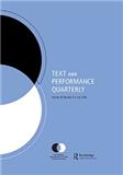Text and Performance Quarterly《文本与表演季刊》
