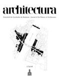 Architectura-Zeitschrift fur Geschichte der Baukunst《建筑史杂志》