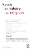 REVUE DE L HISTOIRE DES RELIGIONS《宗教史杂志》