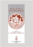 RIVISTA DI STORIA E LETTERATURA RELIGIOSA《历史和宗教文学杂志》