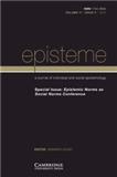 Episteme-A journal of individual and social epistemology《认识论：个人与社会认识论杂志》