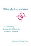 Philosophy East and West（或：PHILOSOPHY EAST & WEST）《东西方哲学》