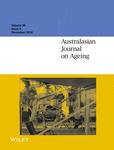 AUSTRALASIAN JOURNAL ON AGEING《澳大拉西亚老龄化杂志》