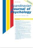 Scandinavian Journal of Psychology《斯堪的纳维亚心理学杂志》