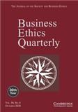 Business Ethics Quarterly《商业伦理学季刊》