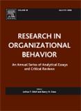 Research in Organizational Behavior《组织行为研究》
