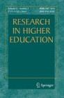 Research in Higher Education《高等教育研究》