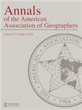 Annals of the American Association of Geographers《美国地理学家联合会会刊》