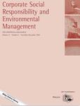 Corporate Social Responsibility and Environmental Management《企业社会责任与环境管理》