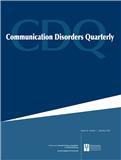 Communication Disorders Quarterly《交流障碍季刊》