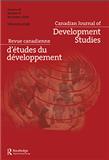 Canadian Journal of Development Studies-Revue canadienne d'études du développement（或：CANADIAN JOURNAL OF DEVELOPMENT STUDIES-REVUE CANADIENNE D ETUDES DU DEVELOPPEMENT）《加拿大发展研究杂志》