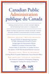 Canadian Public Administration-Administration Publique du Canada《加拿大公共行政》