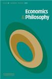 Economics & Philosophy（或：ECONOMICS AND PHILOSOPHY）《经济学与哲学》