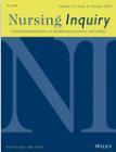 Nursing Inquiry《护理咨询》
