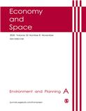 Environment and Planning A-Economy and Space《环境与规划A:经济与空间》