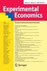 Experimental Economics《实验经济学》