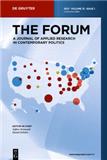The Forum-A Journal of Applied Research in Contemporary Politics《论丛:当代政治应用研究杂志》