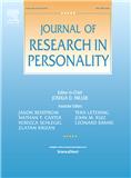 Journal of Research in Personality《个性研究杂志》