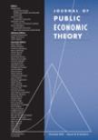 Journal of Public Economic Theory《公共经济理论杂志》