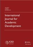 International Journal for Academic Development《国际学术发展杂志》