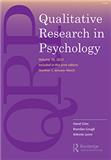 Qualitative Research in Psychology《心理学质性研究》