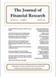Journal of Financial Research《金融研究杂志》