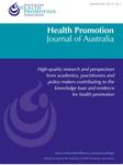 Health Promotion Journal of Australia《澳大利亚健康促进期刊》